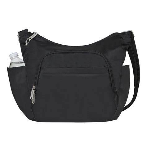 slate tour rfid-blocking crossbody bag travelon|anti theft crossbody bags.